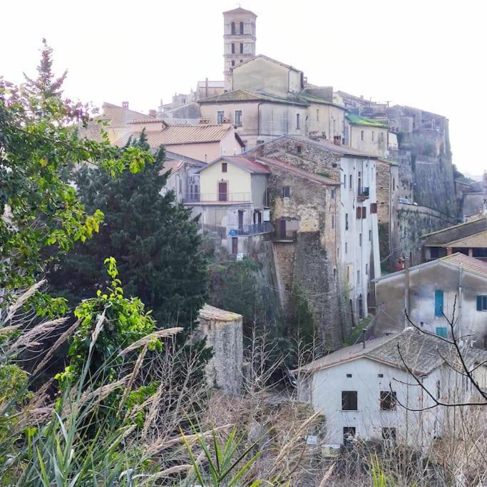 Casa In Antico Borgo Medievale A Tarano Ri, Via Giacomo Leopardi, 15 Villa Eksteriør billede