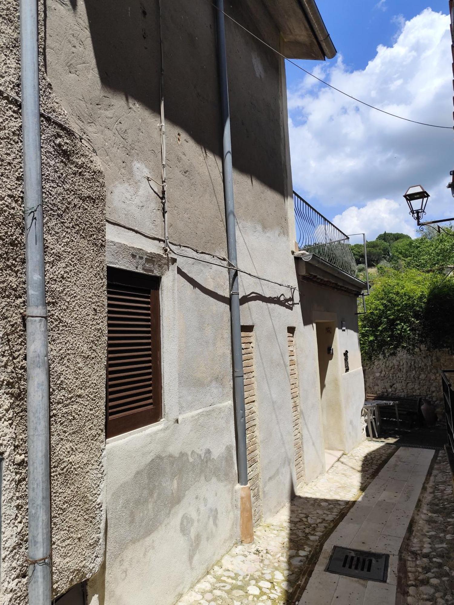 Casa In Antico Borgo Medievale A Tarano Ri, Via Giacomo Leopardi, 15 Villa Eksteriør billede