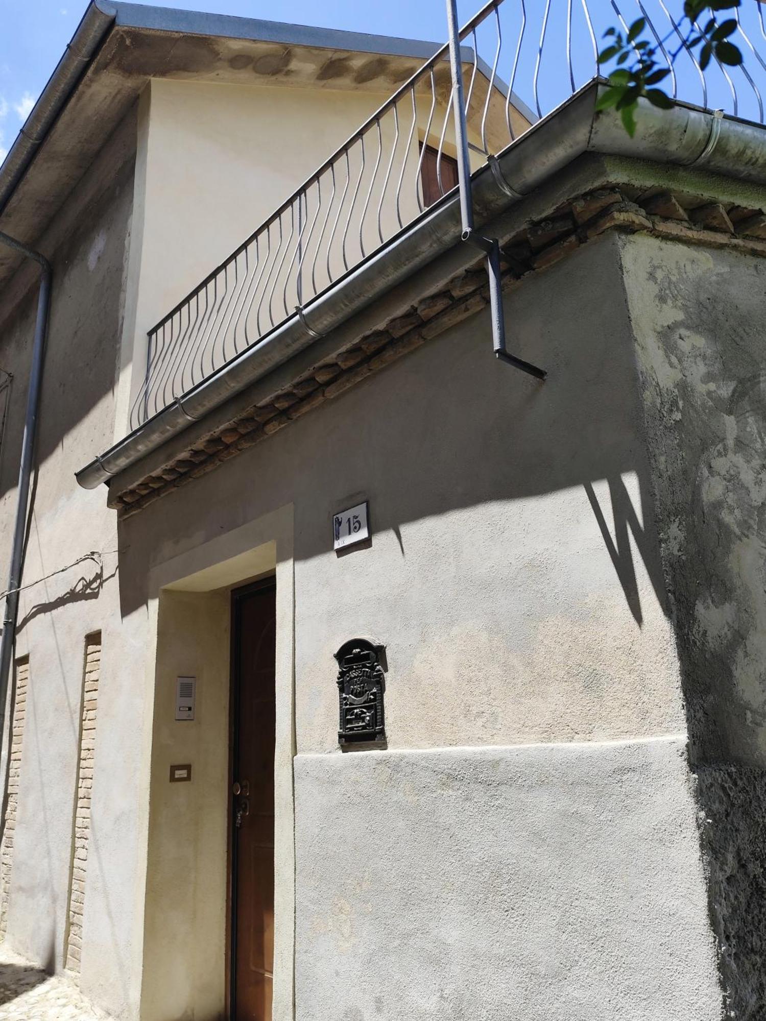Casa In Antico Borgo Medievale A Tarano Ri, Via Giacomo Leopardi, 15 Villa Eksteriør billede